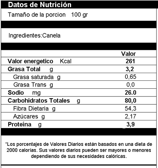 Canela En Polvo