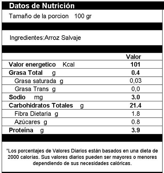 Arroz Salvaje