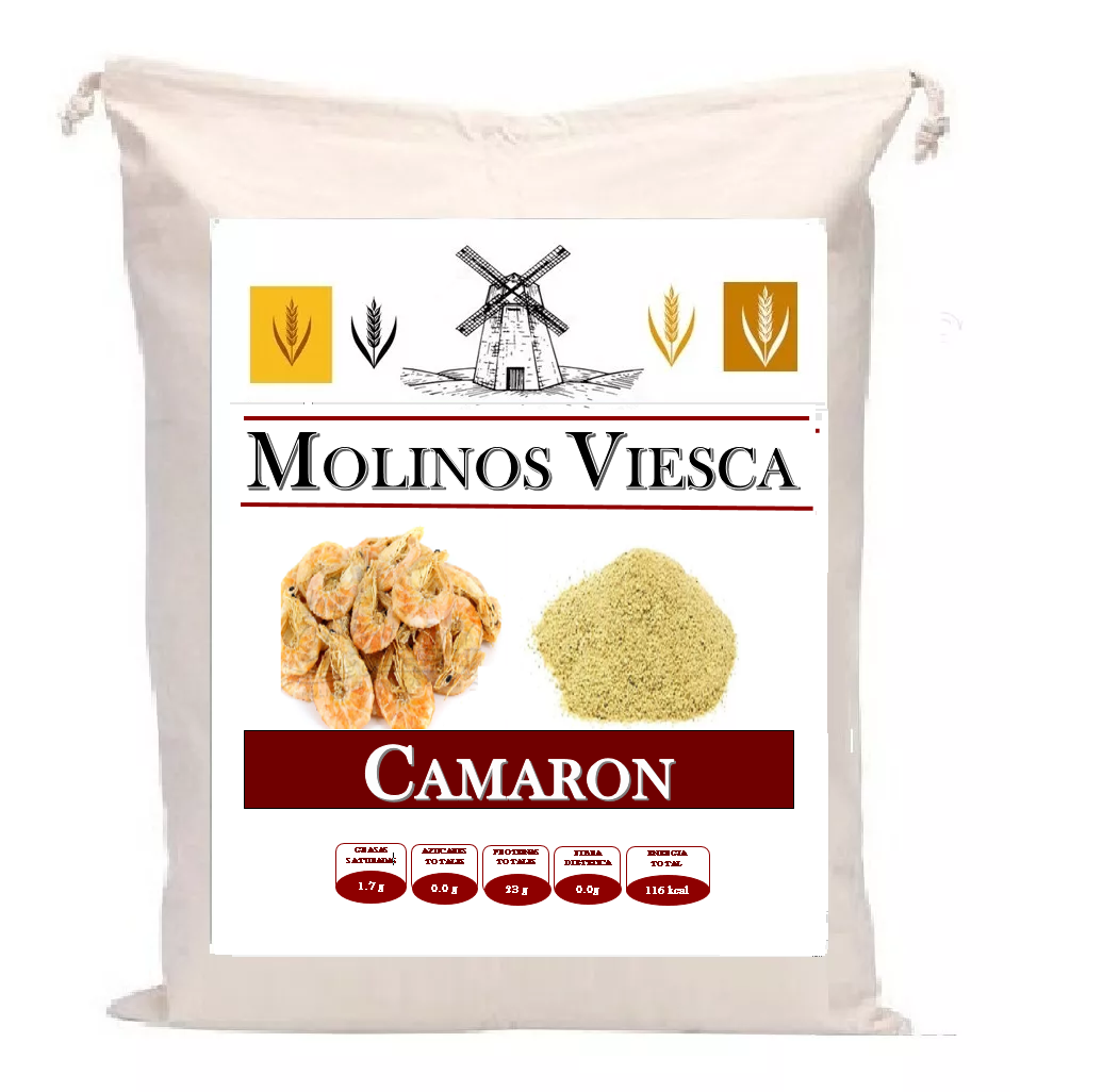 Camarón Deshidratado con Sal en Polvo