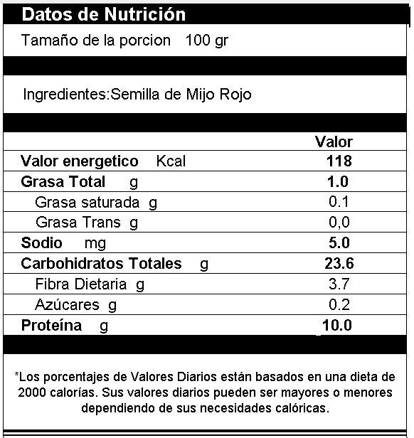 Mijo Blanco Entero