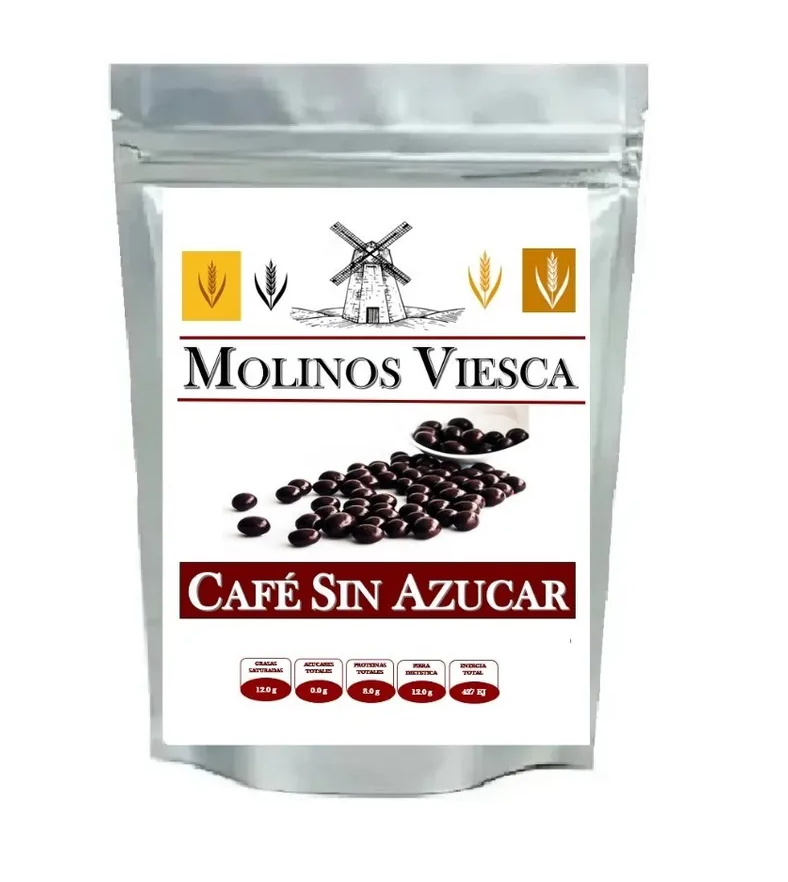Granos De Café Cubiertos Con Chocolate Semiamargo