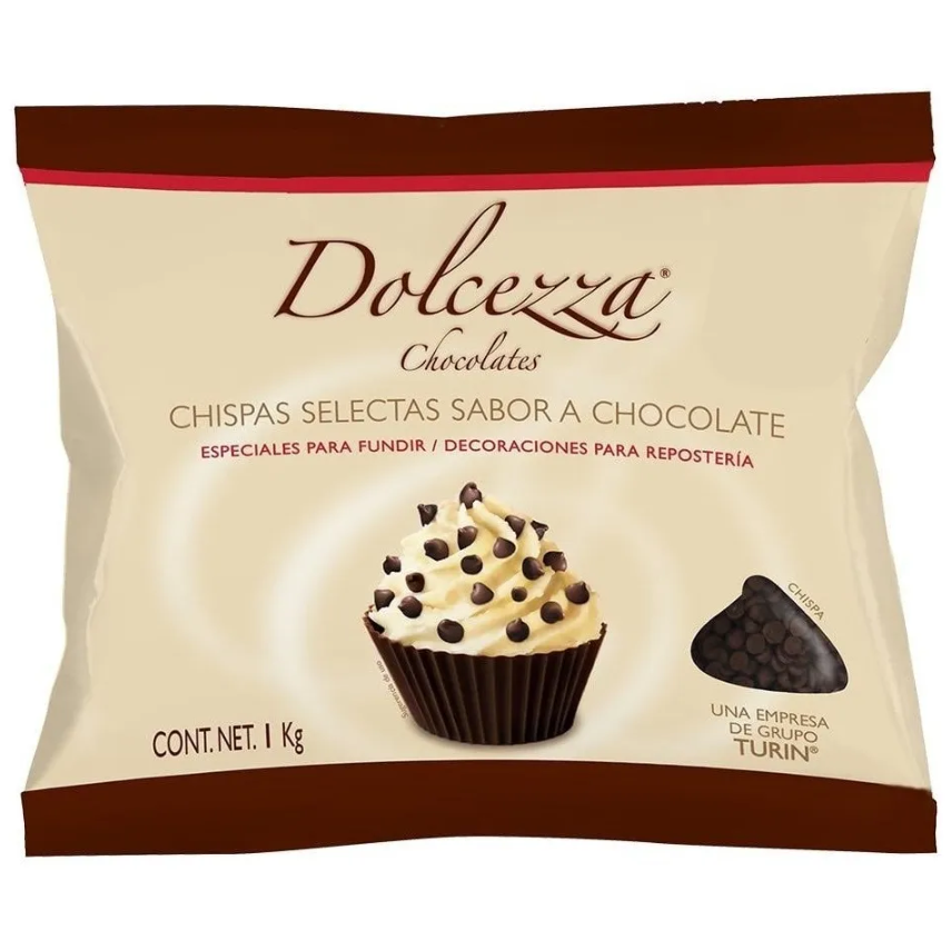 Chispas De Chocolate Semiamargo Dolcezza