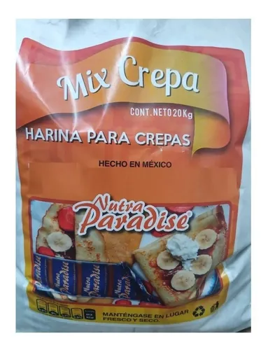 20 Kg De Mix Harina Para Crepas