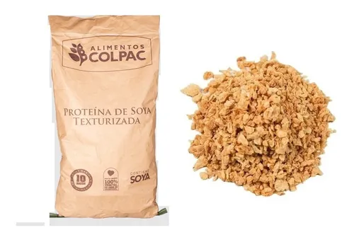 8 Kg De Soya Texturizada Bisteck Soyapack Vegana
